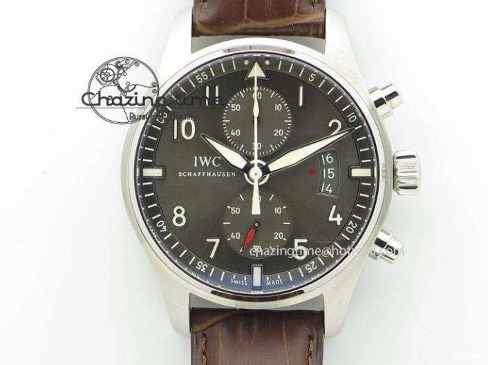MIROTIME 0719 SoftTouch Mark XVIII Le Petit Prince IW327001 SS MKS 1:1 Best Edition Black Dial On Leather Strap MIYOTA9015 V 7216